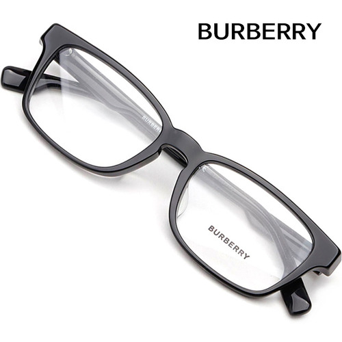 버버리 명품 안경테 BE2304-D 3001 아시안핏 사각뿔테 블랙 남자 여자 베이직 패션 브랜드안경