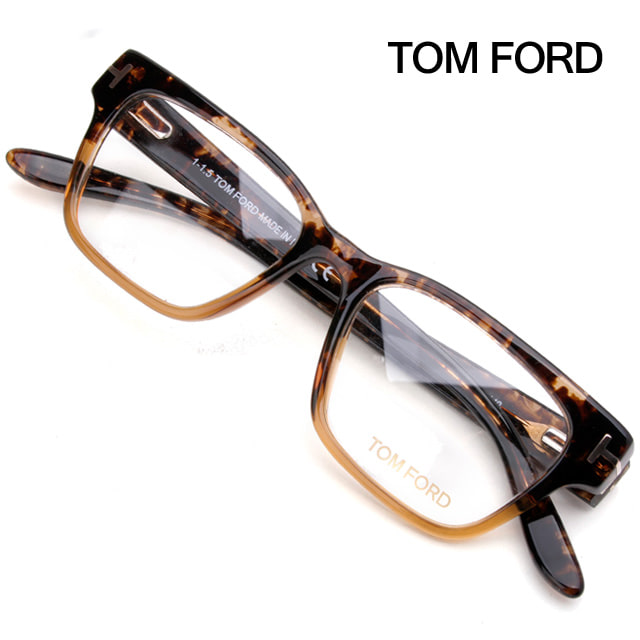 톰포드 명품 안경테 TF5288-050 투톤 사각 뿔테