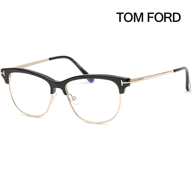 톰포드 명품 안경테 TF5546-B 001 블루라이트차단안경 하금테 시력보호 남자 여자 브랜드 반뿔테