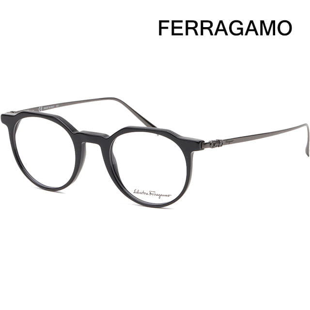 페라가모 안경테 SF2845 001 블랙 명품 가벼운 뿔테