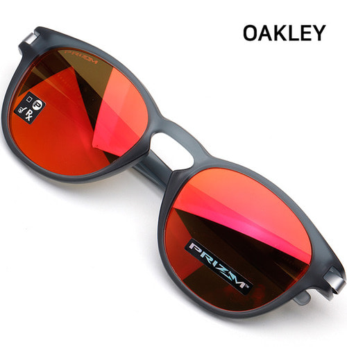 오클리 래치 선글라스 OO9265-41 프리즘 미러 렌즈