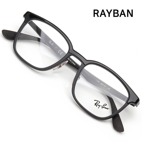 레이밴 명품 안경테 RB7117-5196 사각 뿔테 안경