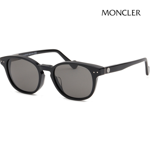 몽클레어 선글라스 ML0091D 01A 아시안핏 뿔테 명품 블랙 데일리 패션