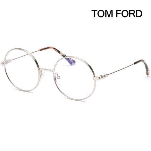 톰포드 안경테 TF5595B 016 블루라이트차단안경 명품 청광 은테 시력보호 동글이 패션