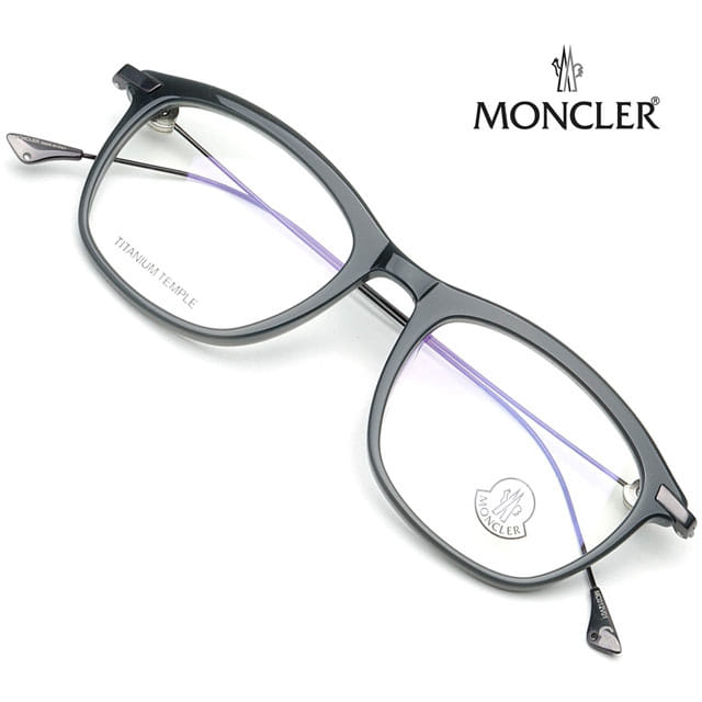 몽클레어 명품 안경테 MC012V01 뿔테 티타늄 10g