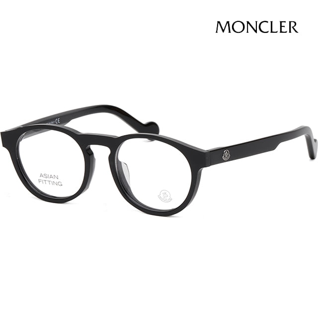 몽클레어 안경테 ML5051F 001 뿔테 안경 남자 여자 패션 명품 아시안핏