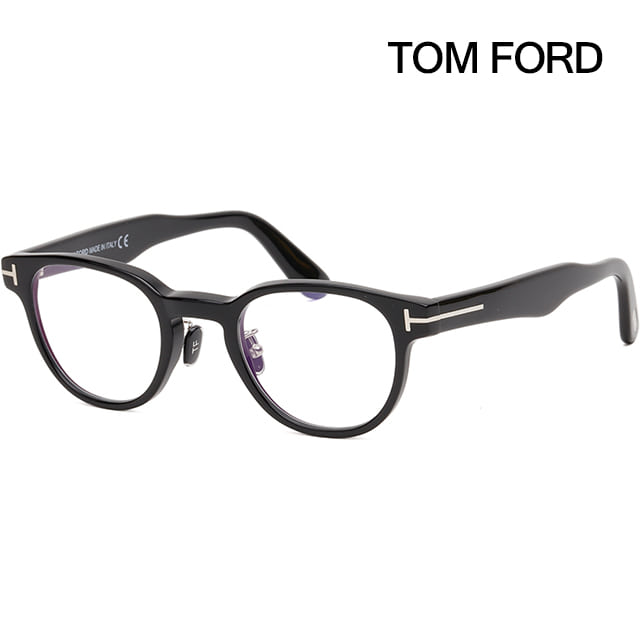 톰포드 안경테 TF5783DB 005 명품 블랙 뿔테 아시안핏 블루라이트차단 안경