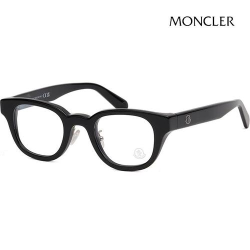 몽클레어 안경테 ML5157D 001 명품 뿔테 사각 블랙